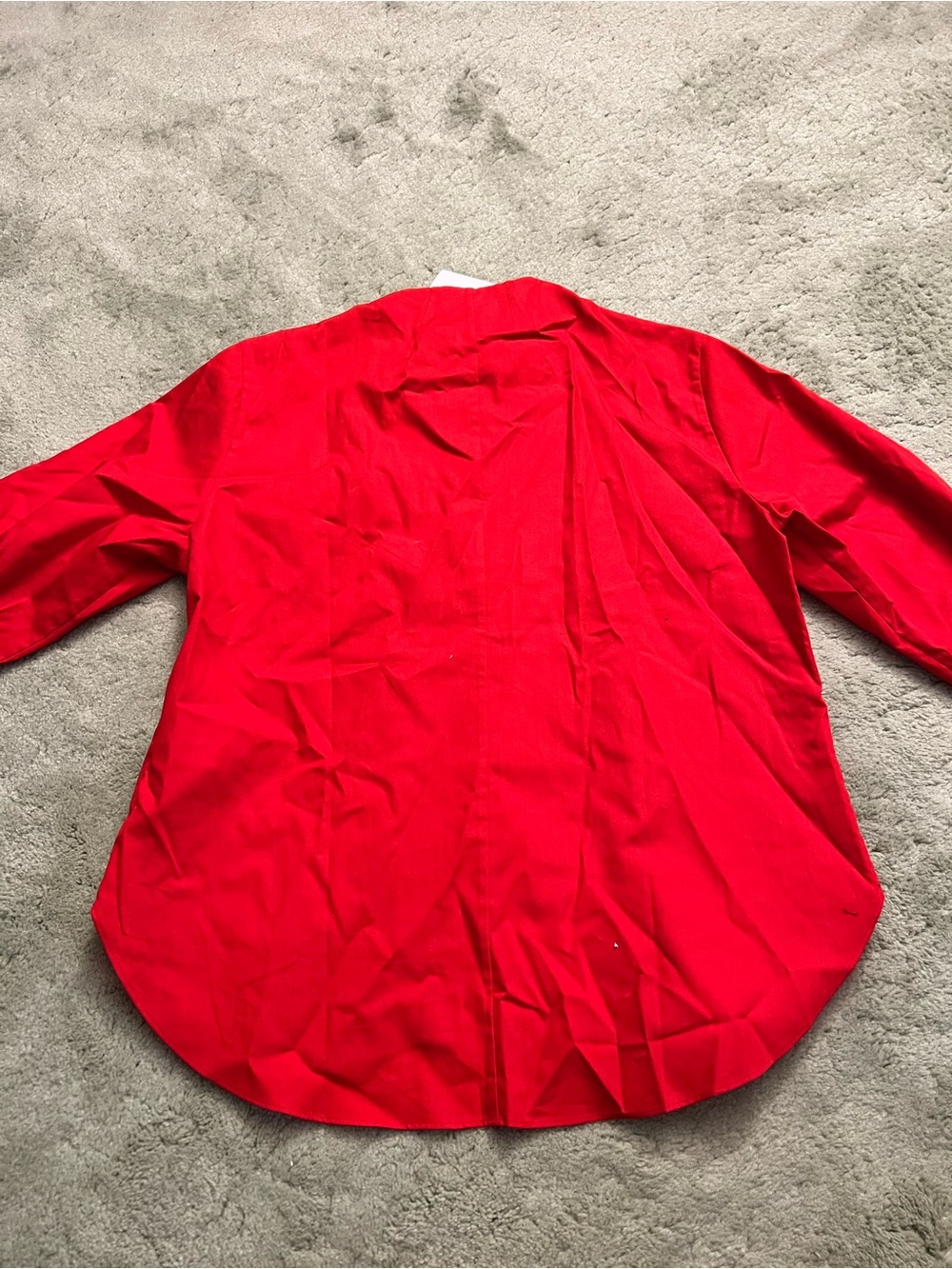 BNWT: noir kei ninomiya Red Button-Front Men/Womens Shirt - Picture 8 of 8